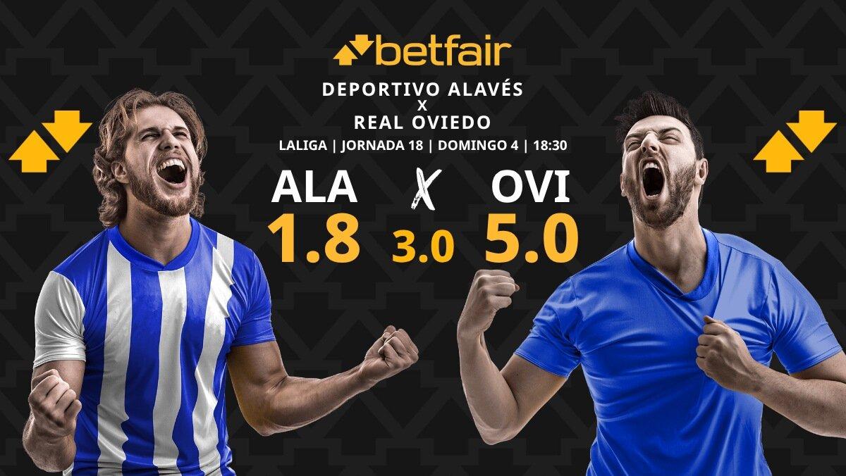 Deportivo Alavés vs. Real Oviedo: horario, dónde ver, pronósticos y clasificación